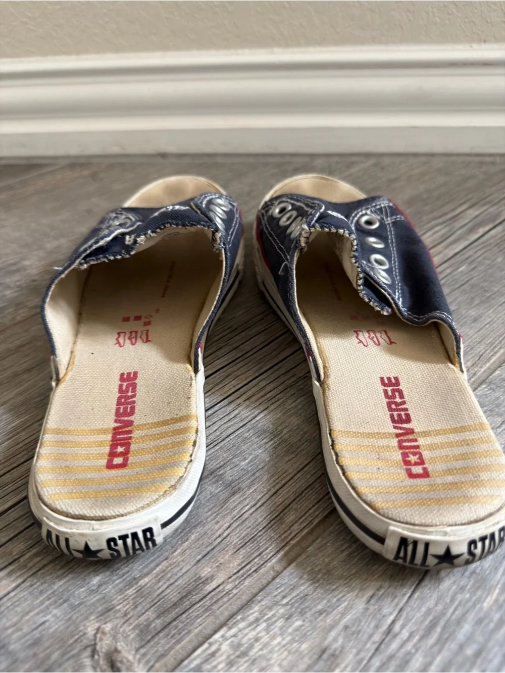 Converse great worn