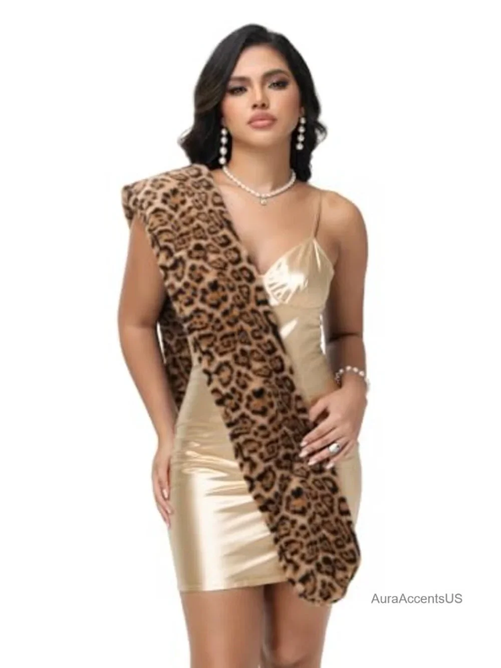 Luxury Faux Fur Shawl Wrap Stole Scarf Women Winter Warm Evening Party Bridal