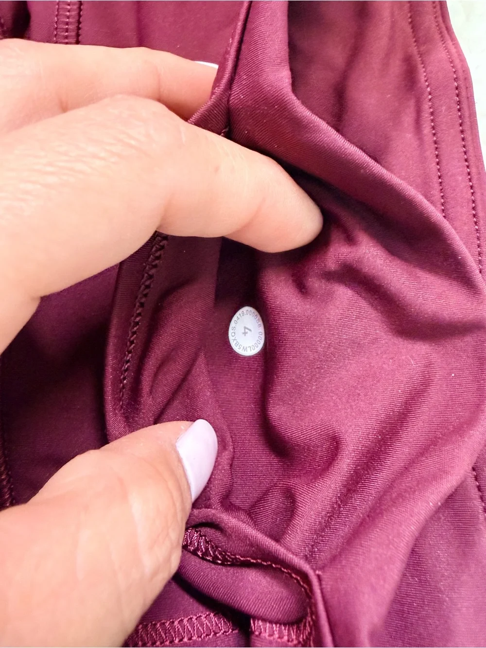 lululemon athletica set Burgundy High-Rise Pocket Leggings