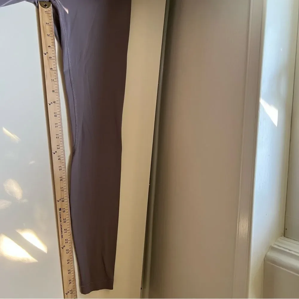 Lululemon Align High Rise Twist Front Full Length Size 4 Purple Special Edition