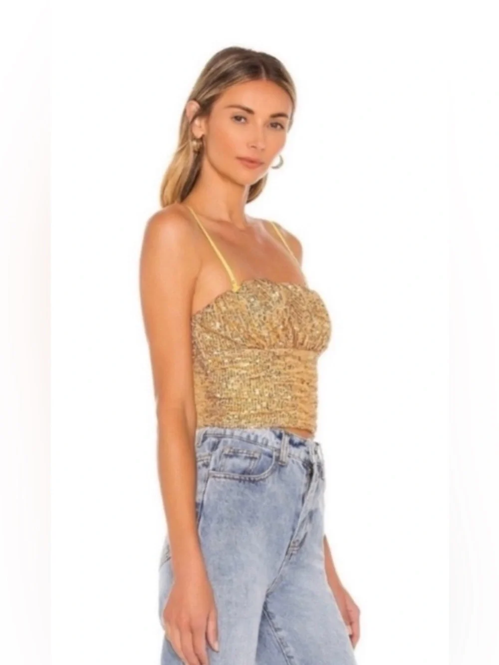 Free People smocked body