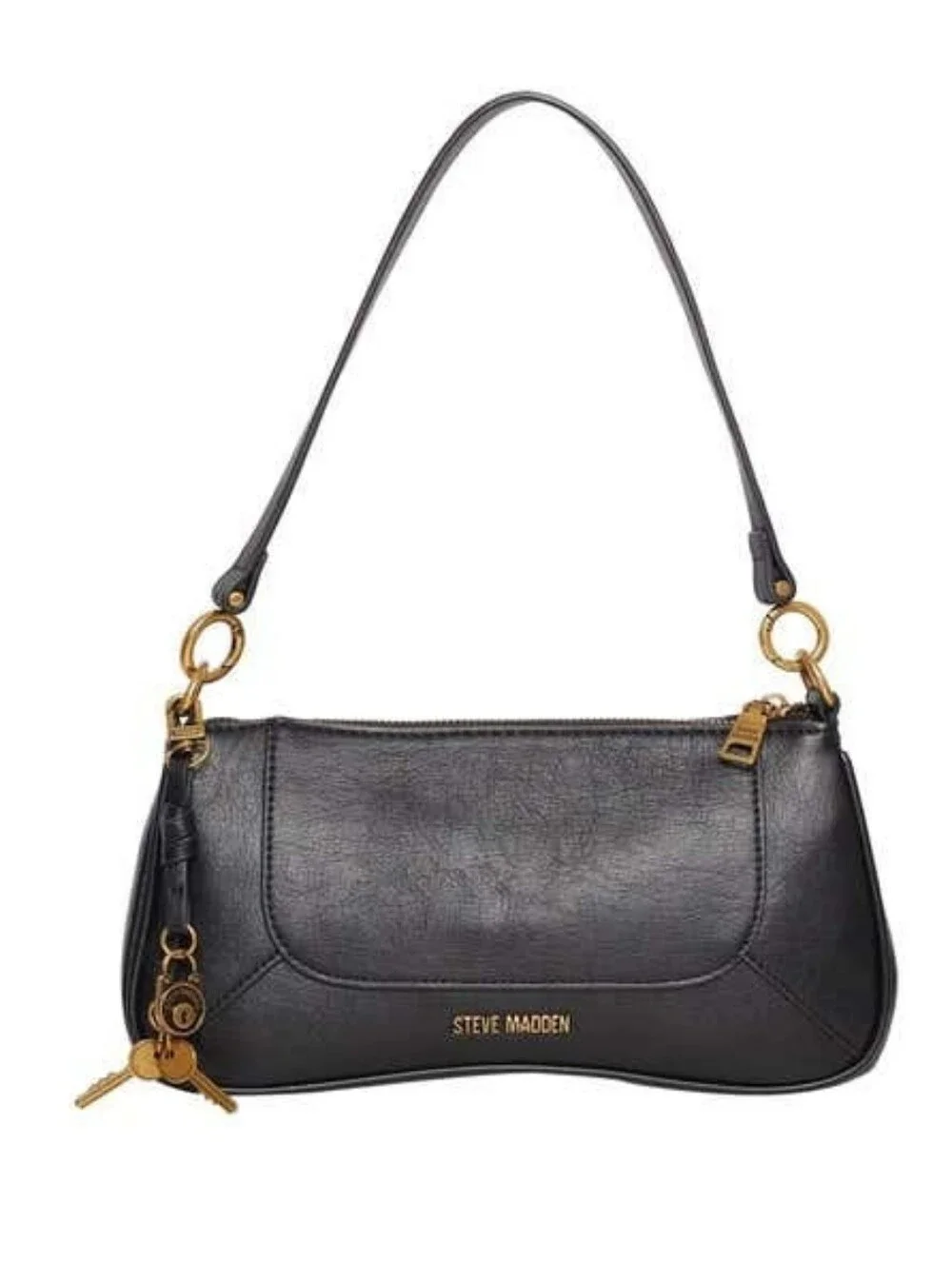 Steve Madden black evening silhouette