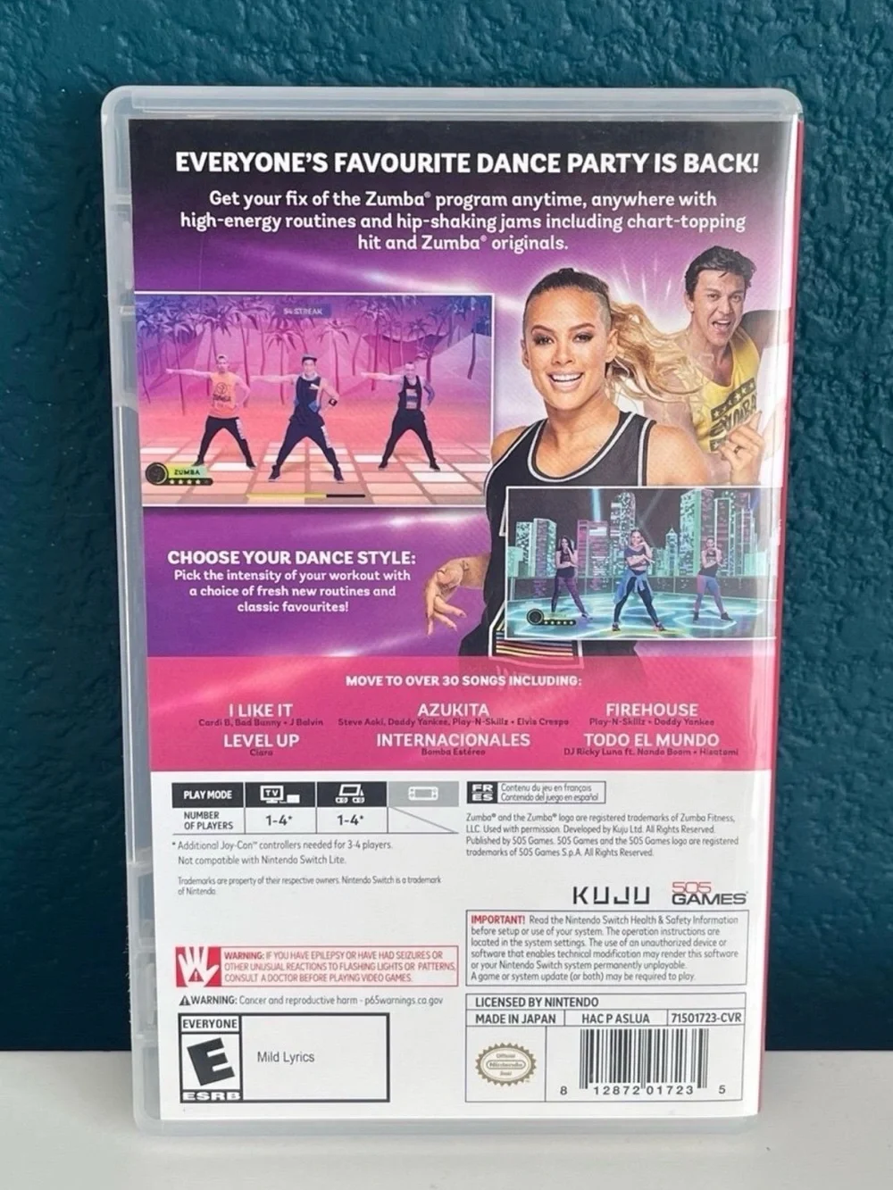 Nintendo great zumba