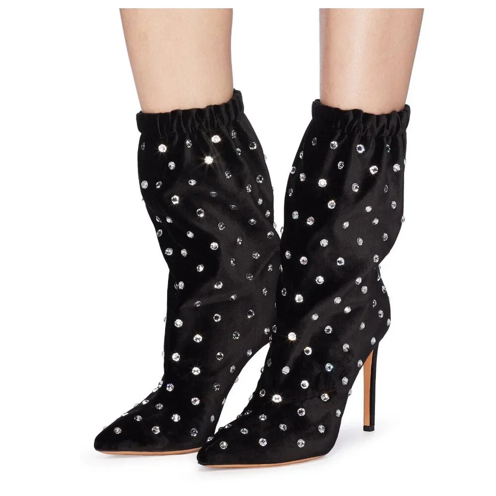 NEW Valentino Garavani Crystal Ankle Boot /Bootie - Event/ Party/ Cocktail