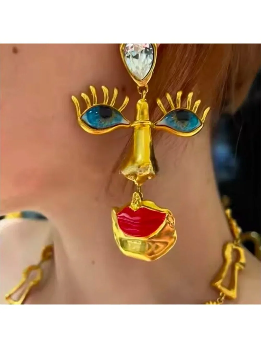 Anthropologie bold gold