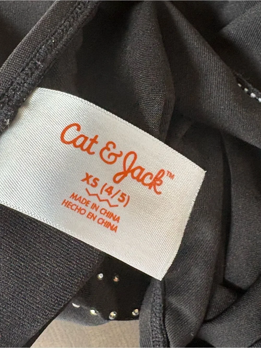 Cat & Jack black new like