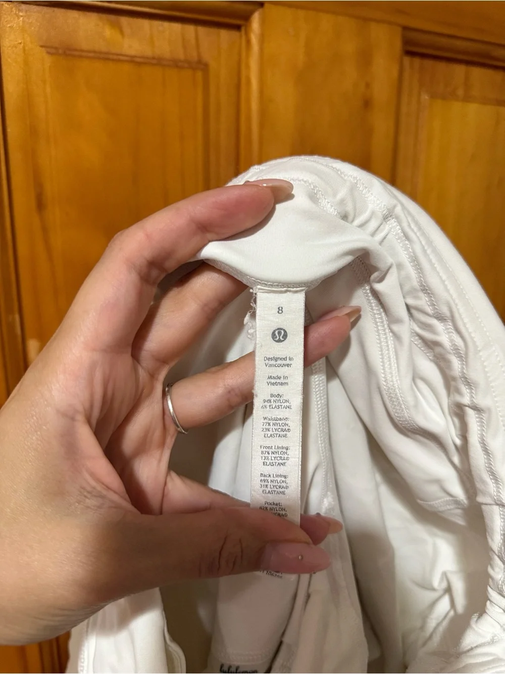 lululemon athletica white athletic