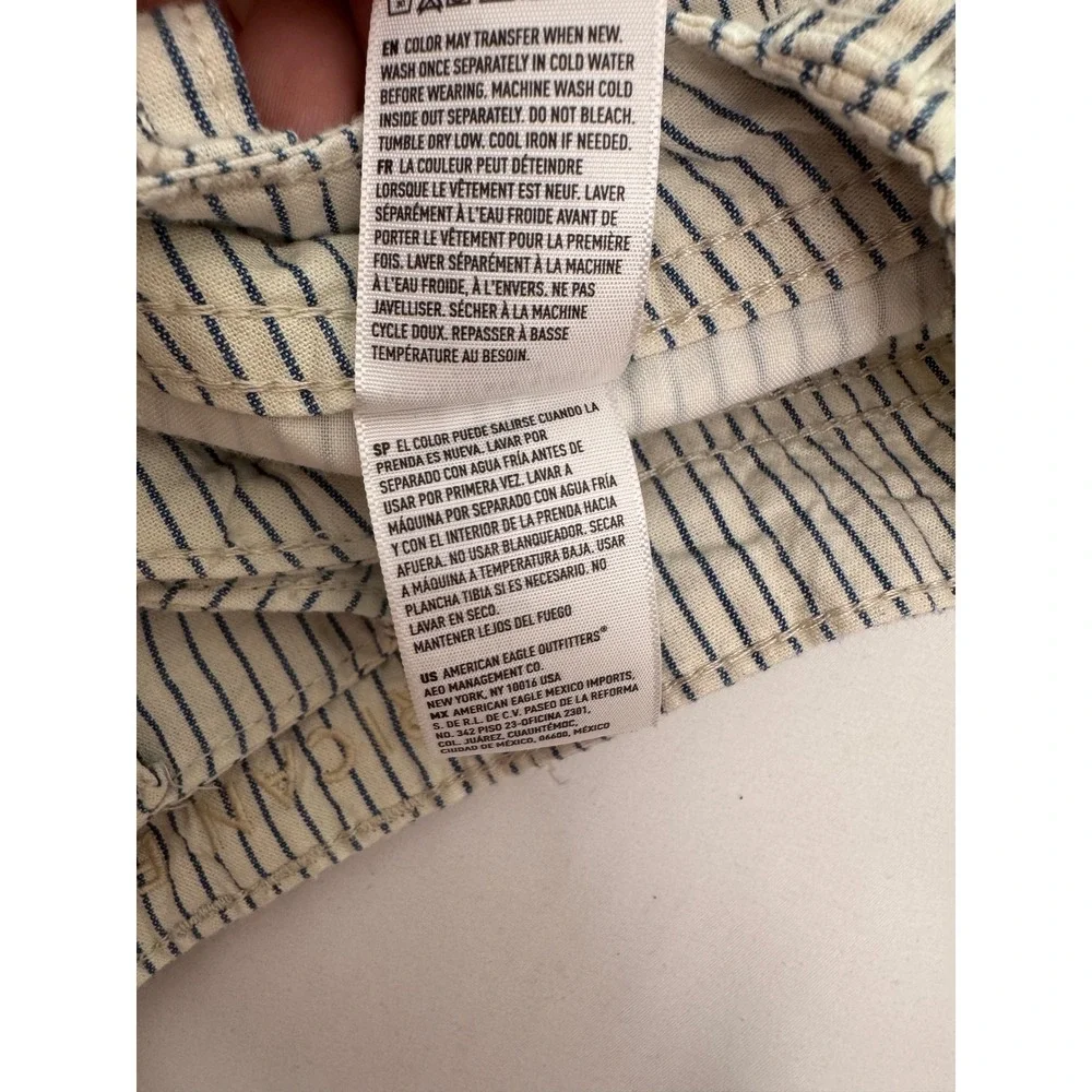 American Eagle By Payless striped shorts