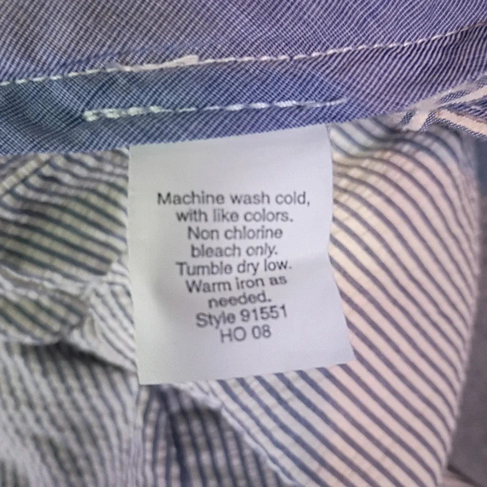 J. Crew crew seersucker