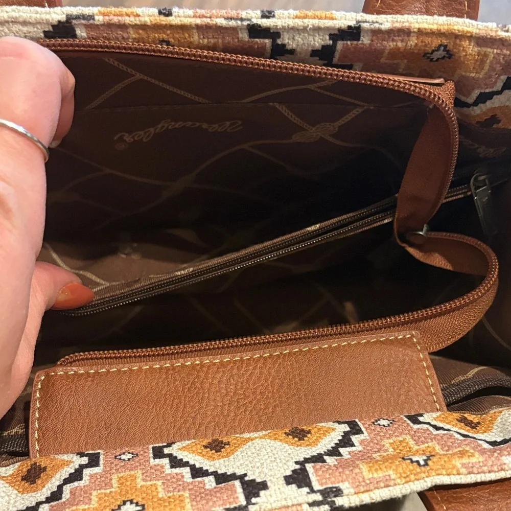 Wrangler chic satchel