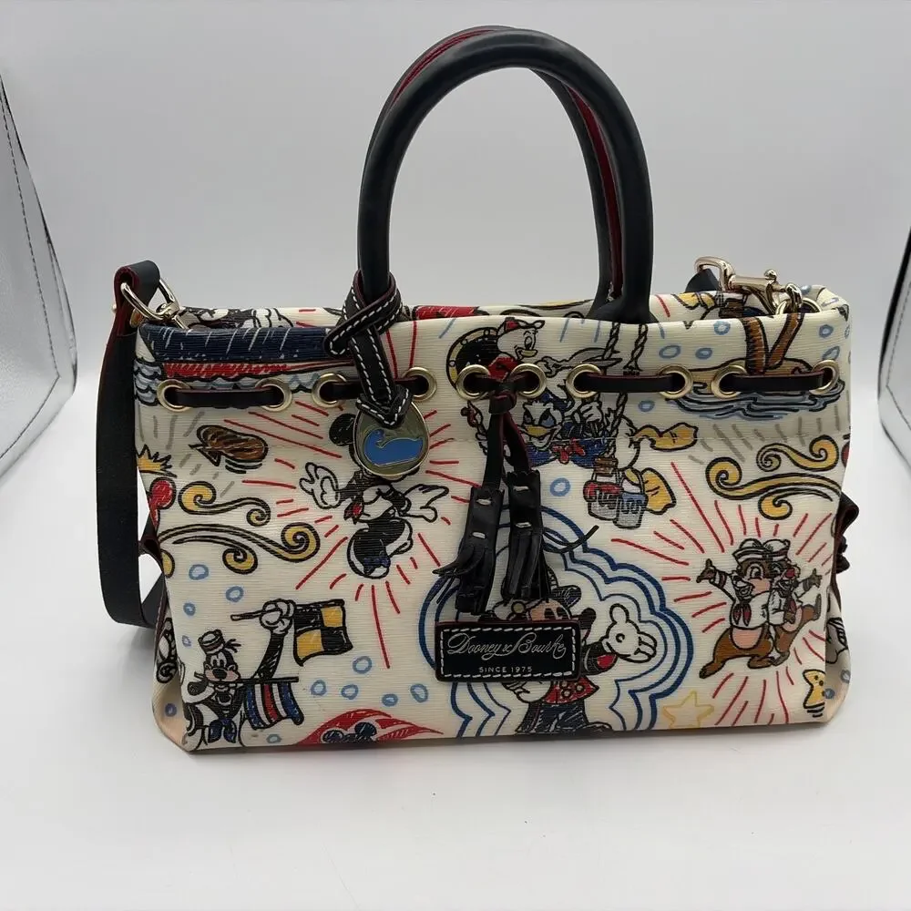 Dooney & Bourke Disney Cruise Line Medium sized - Sketch Tassel‎ Tote