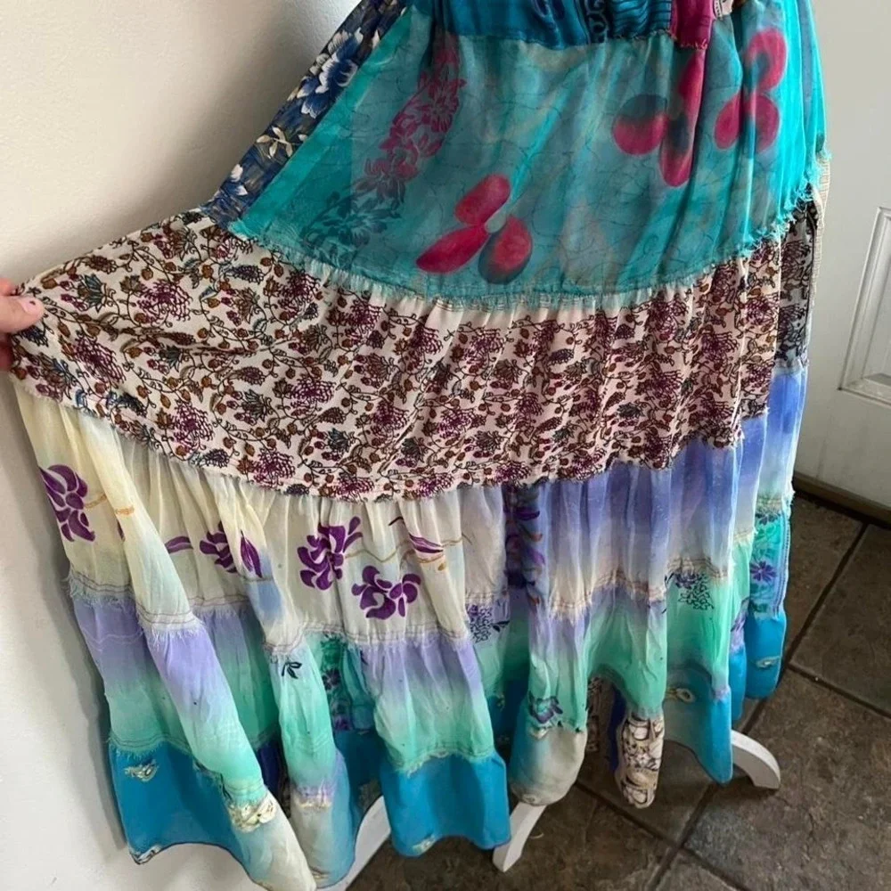 Bambu tiered maxi