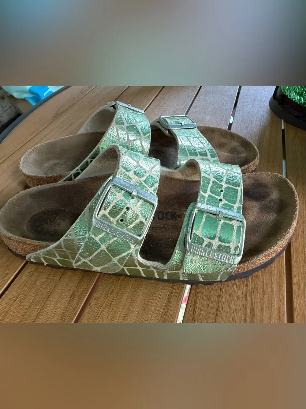 Birkenstock just cleaned