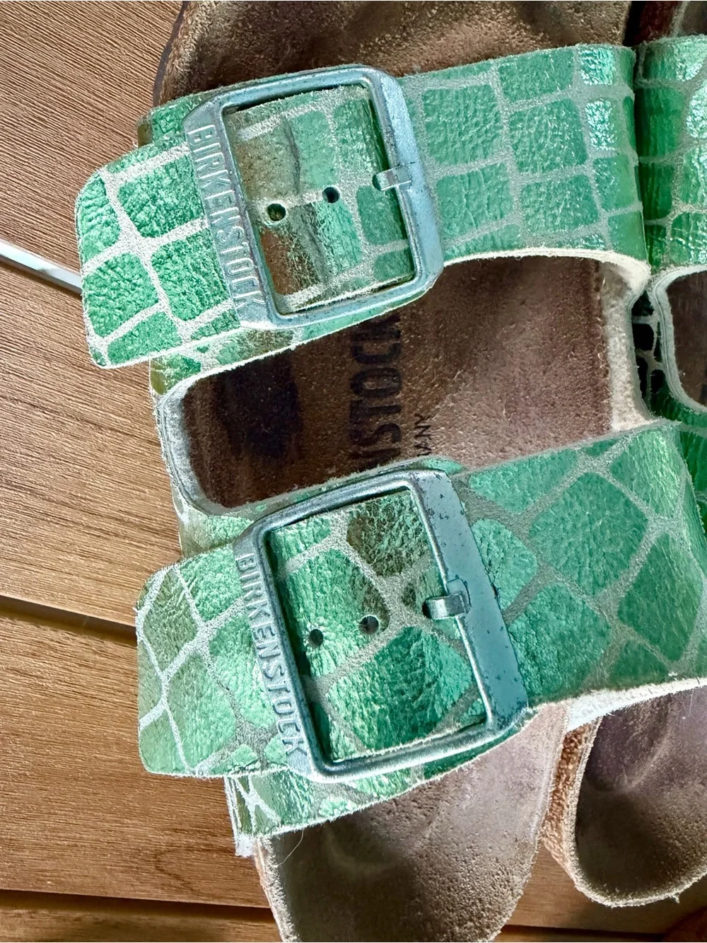 Birkenstock just cleaned