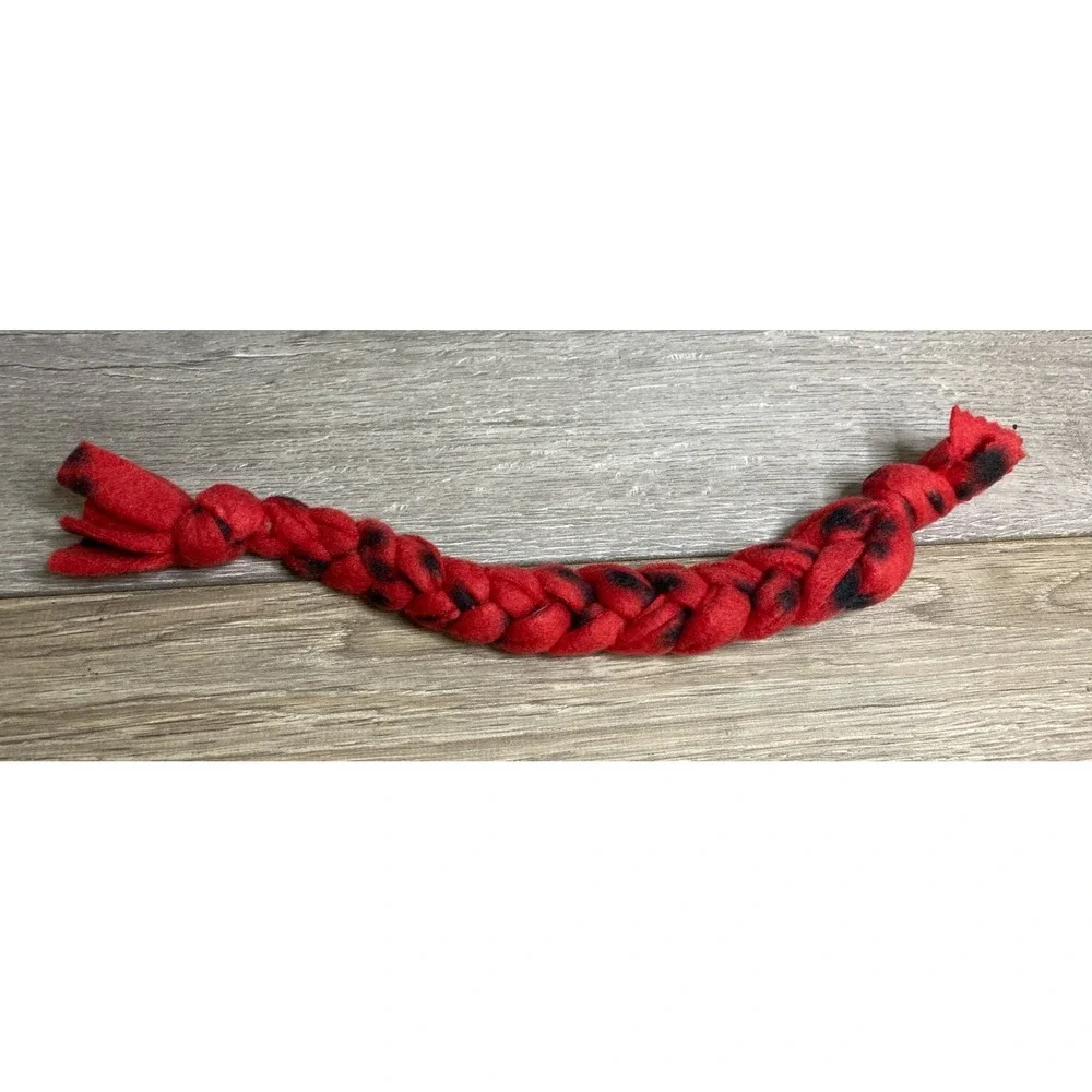 Handmade Fleece Dog Rope‎ Chew Toy 14