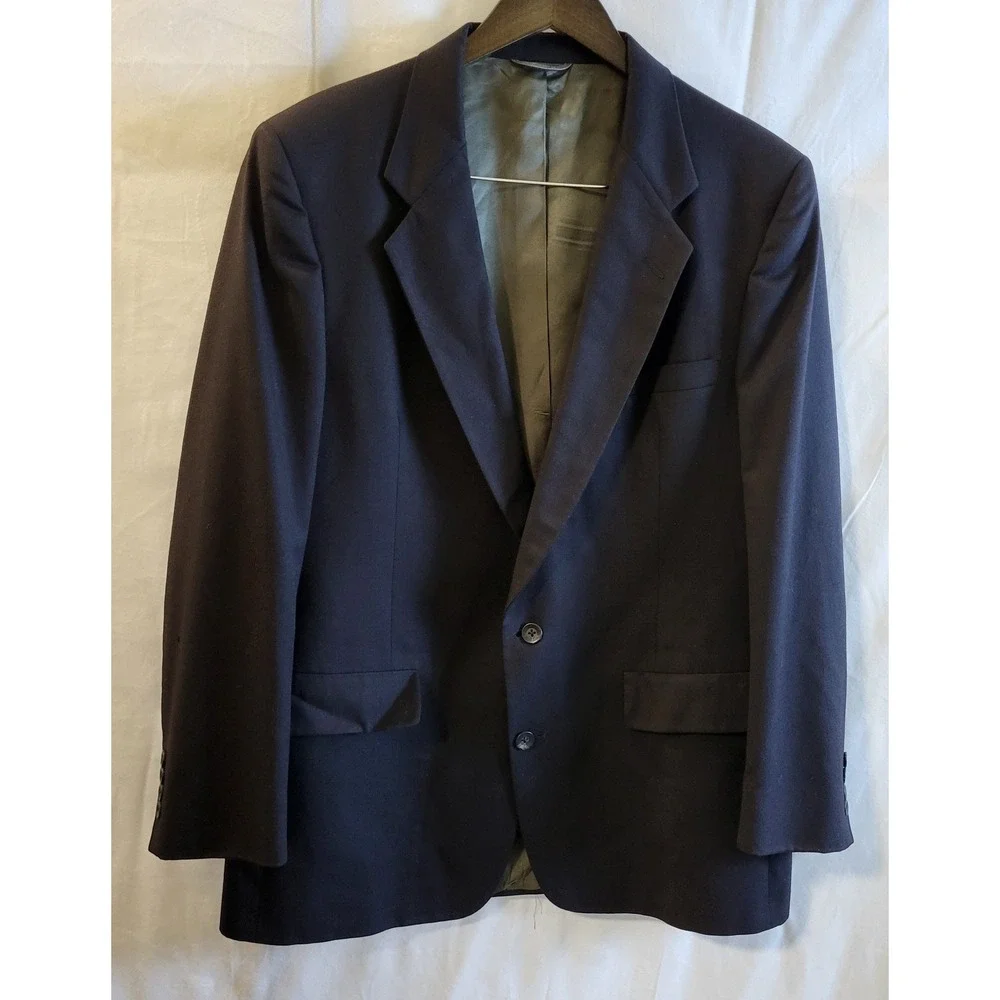 VTG.,CHRISTIAN DIOR  Men's‎ Blazer, Brown, Pure Wool Size 44 R