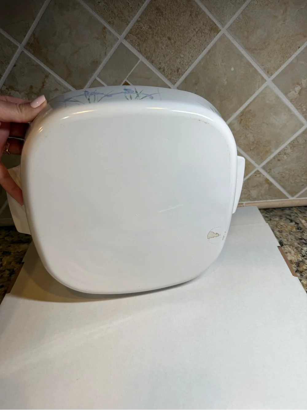 Corningware shadow iris