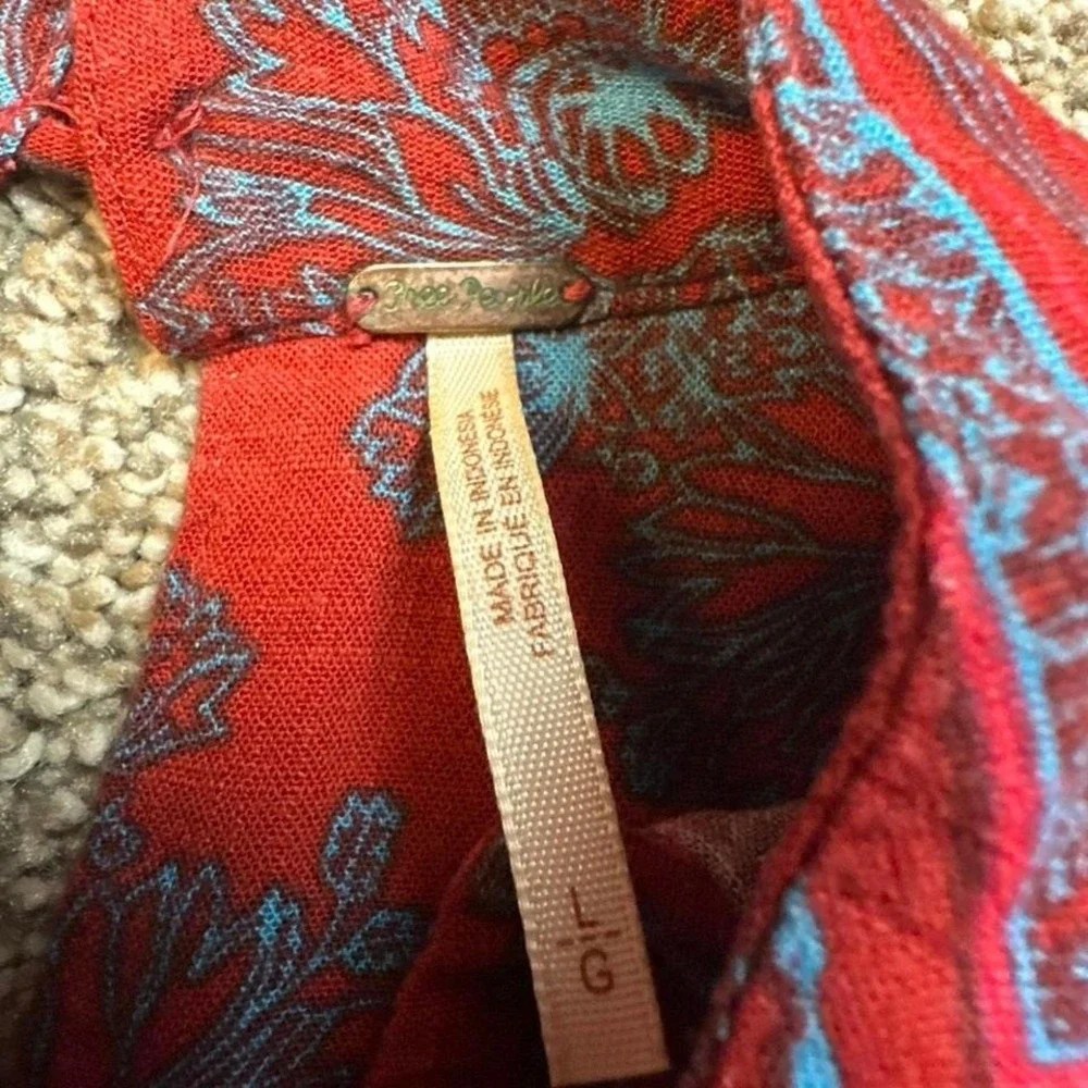 Free People #casual red