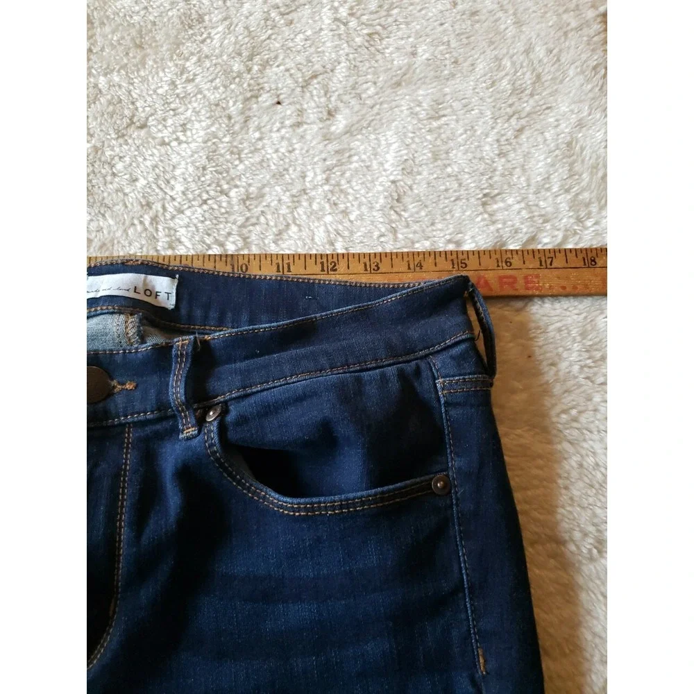 Ann Taylor Loft Jeans Womens 28/6 Tag Modern Skinny‎ Stretch  Mid Rise 27 Length