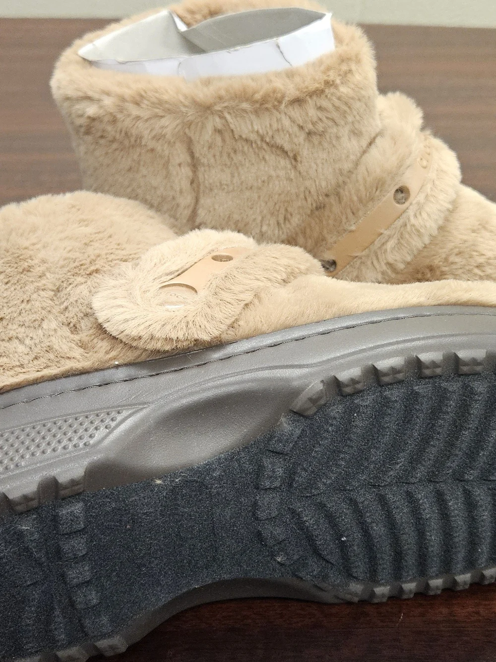 CROCS plush faux