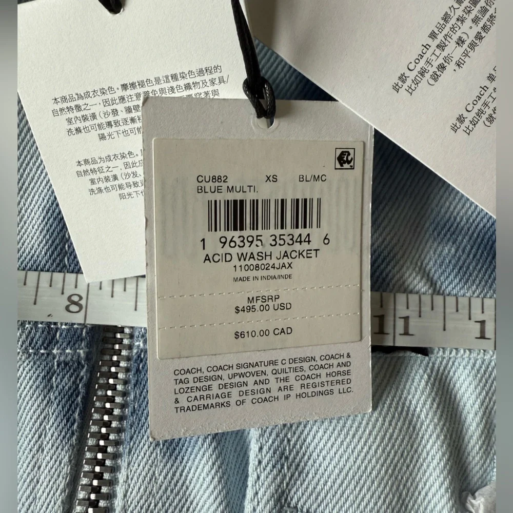 Coach 100% cotton