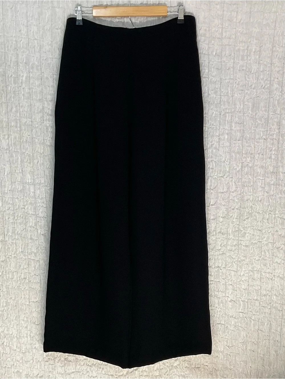 Alex Evenings Black Wide Leg Dress Pants Women’s Size 12 Formal Palazzo