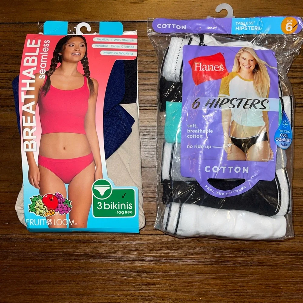 Hanes, Fruit of the Loom, auden tell somehow
