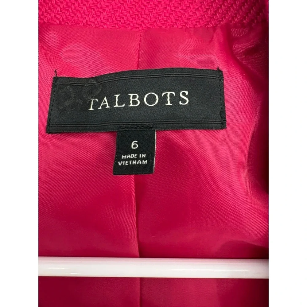 Talbots asymmetric zip