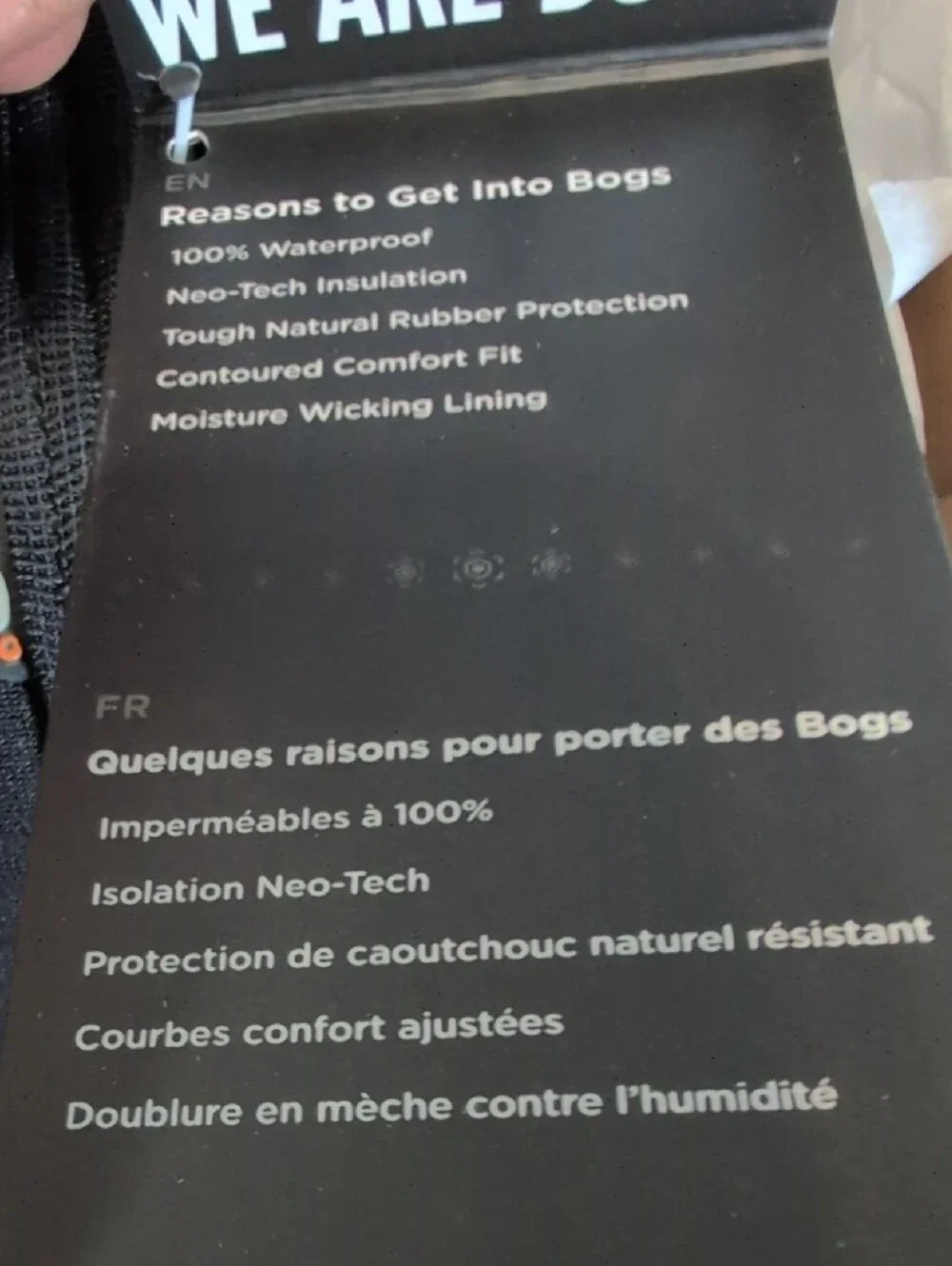 Bogs brand new