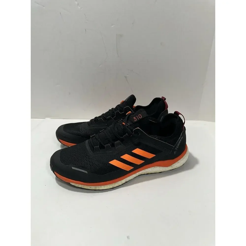 Adidas Terrex Agravic Flow Sneaker Shoes [G26103] Mens Sz 11 Black‎ Orange