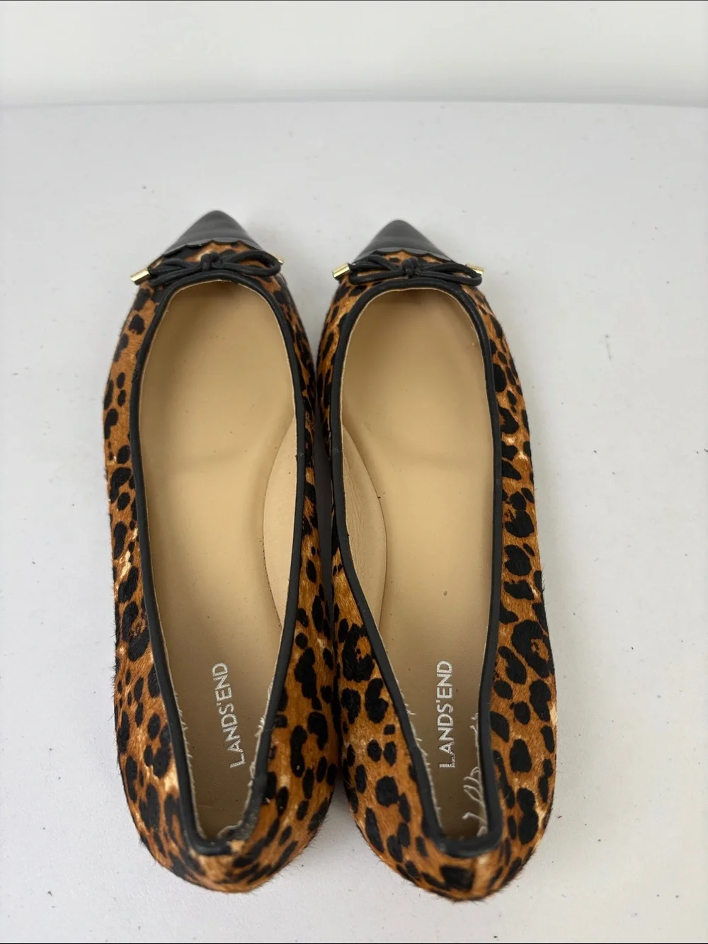 Lands End leopard print
