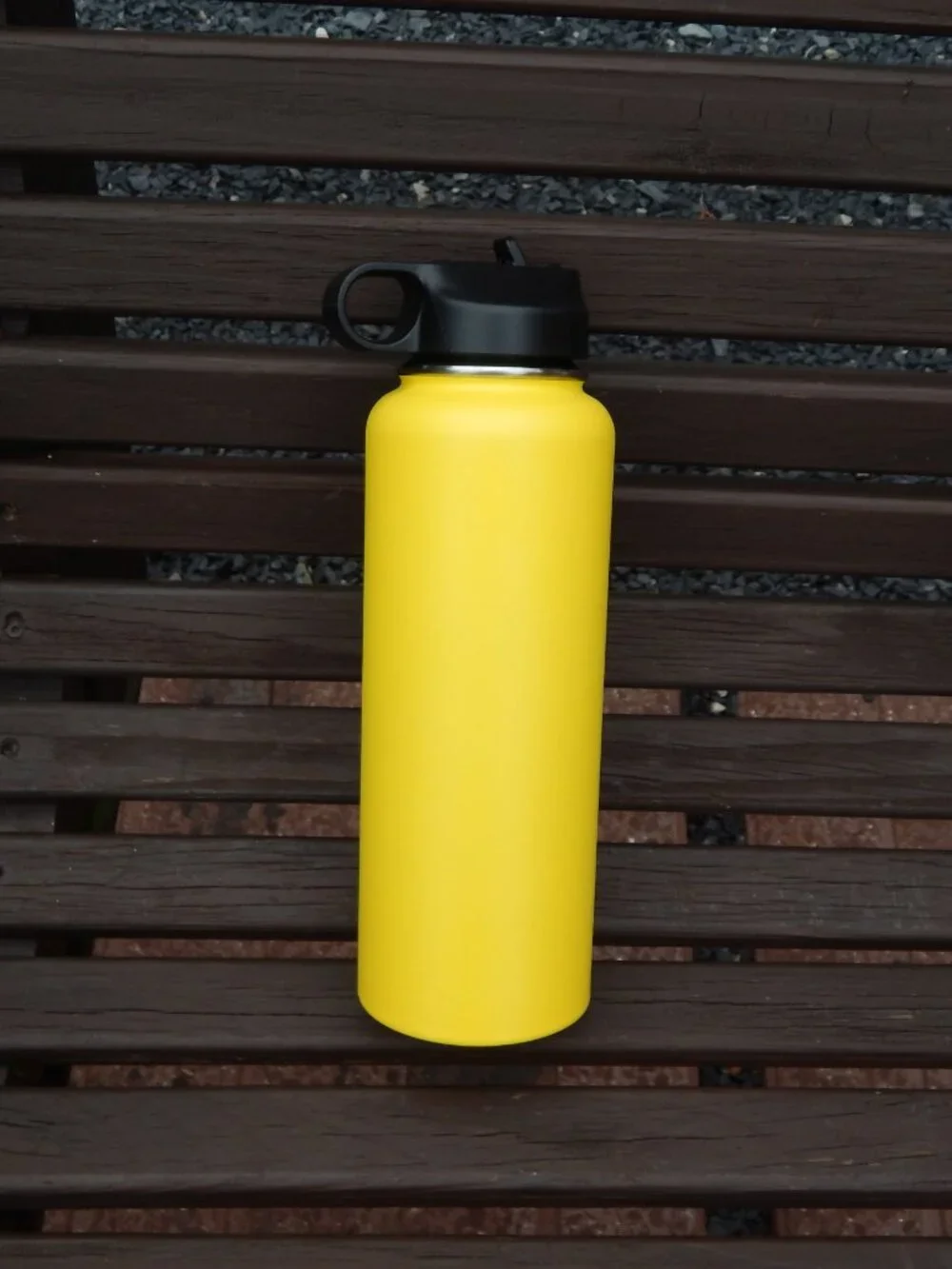 Hydro Flask yellow flask