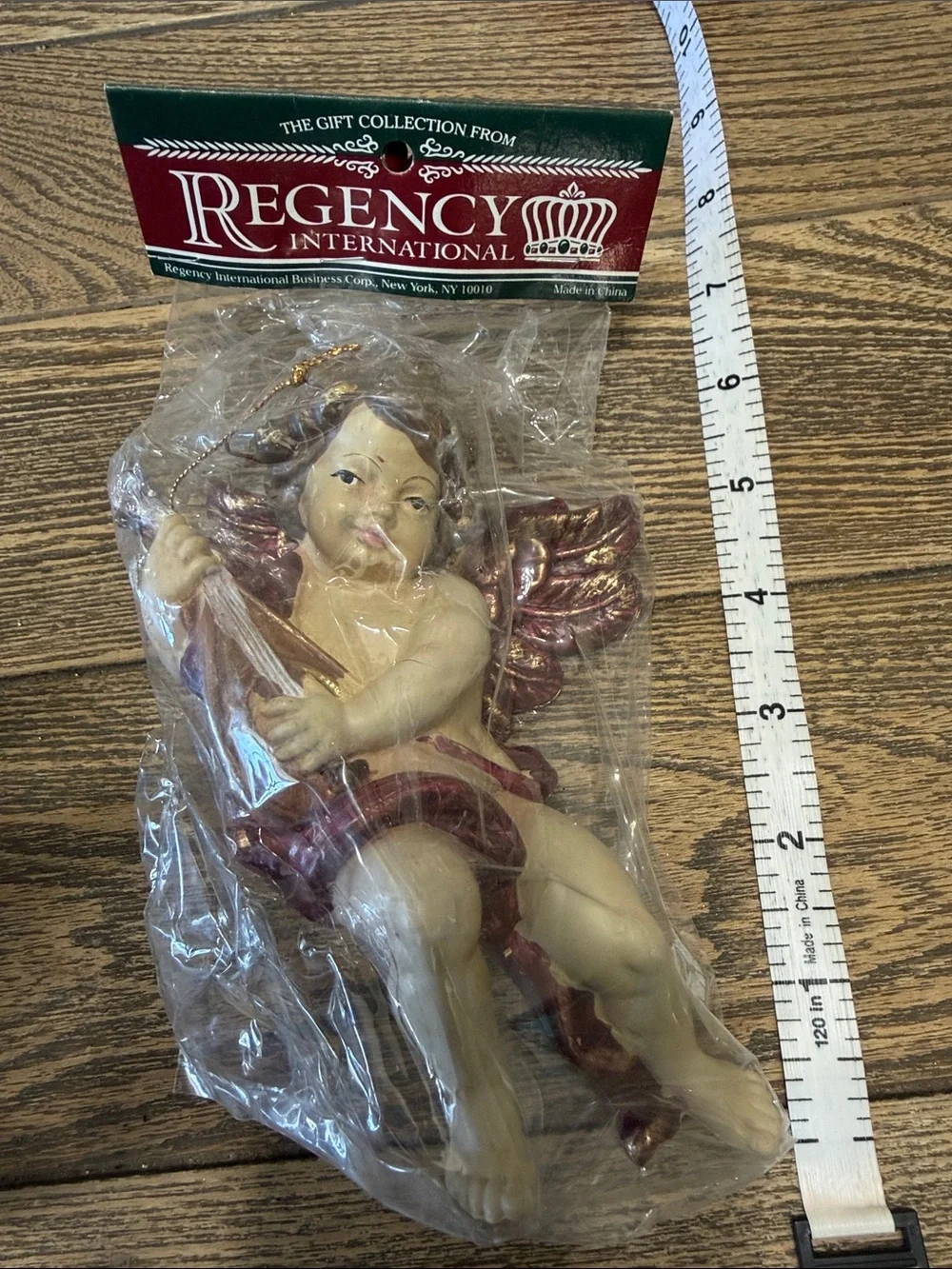 Regency International cherub ornament