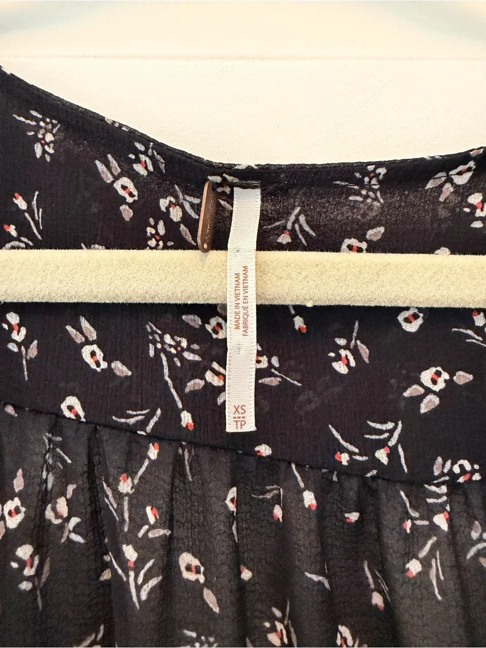 Free People black floral