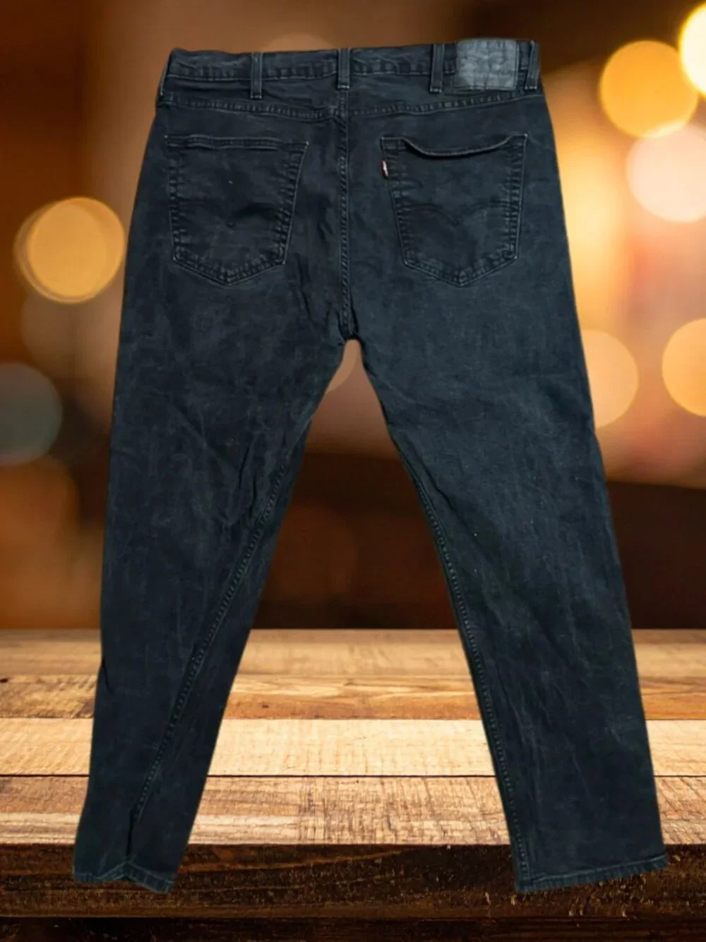 Levis black 502