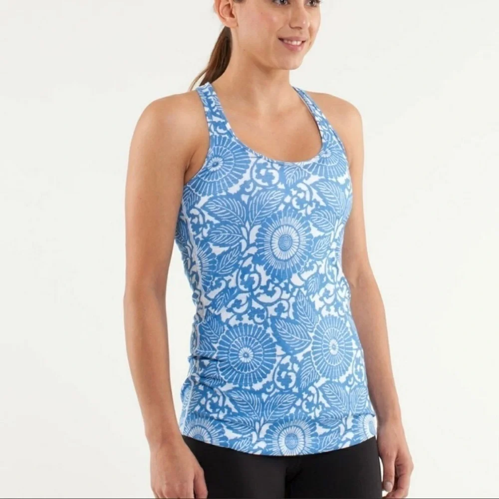 Lululemon Cool Racerback Beachy Floral