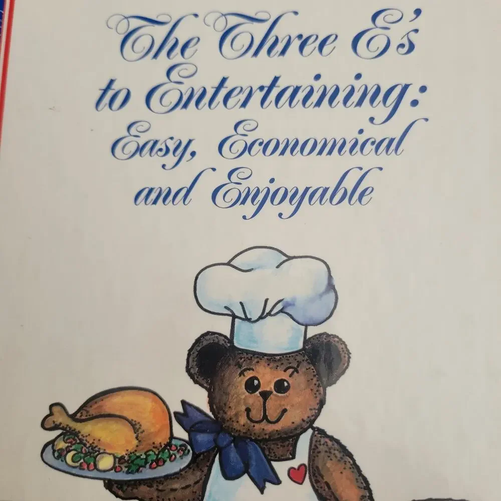 The Three Es of Entertaining cookbook three