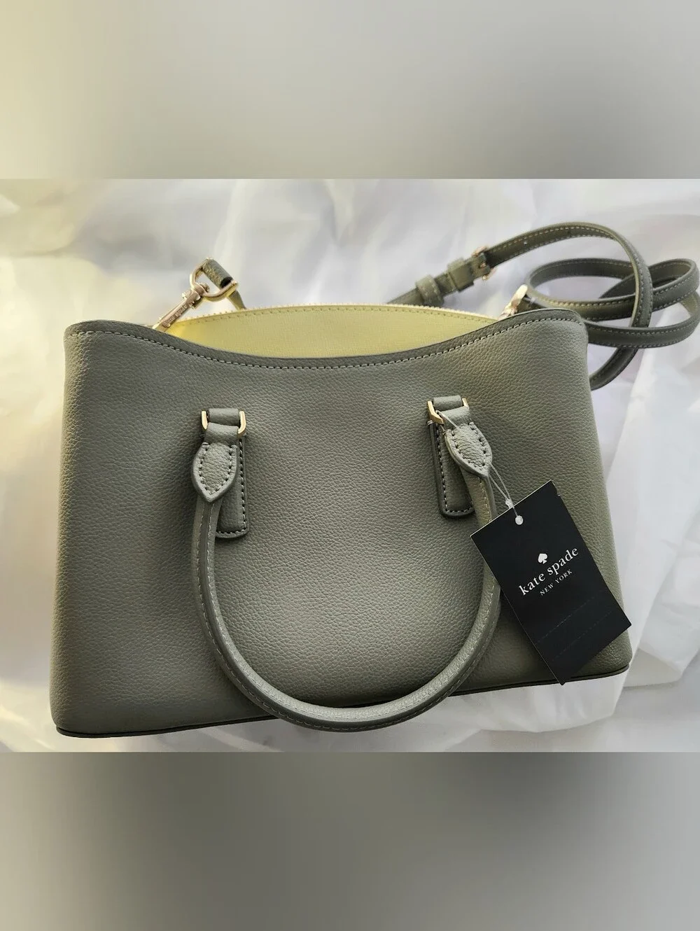 kate spade structured saffiano