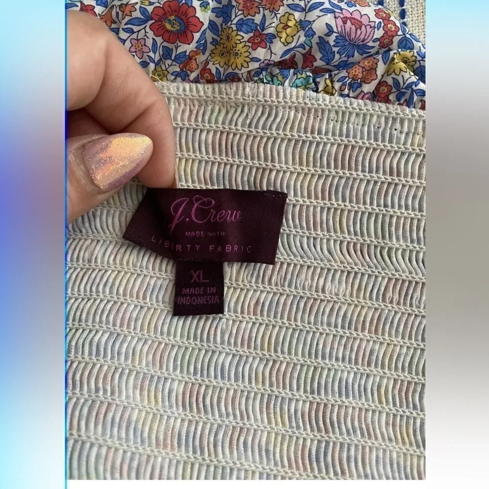 J. Crew top elastic