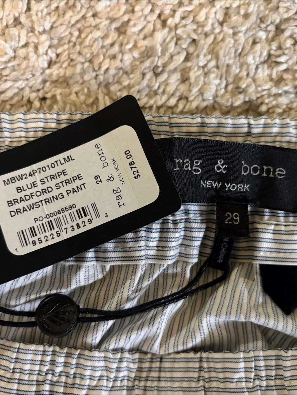 rag & bone casual drawstring