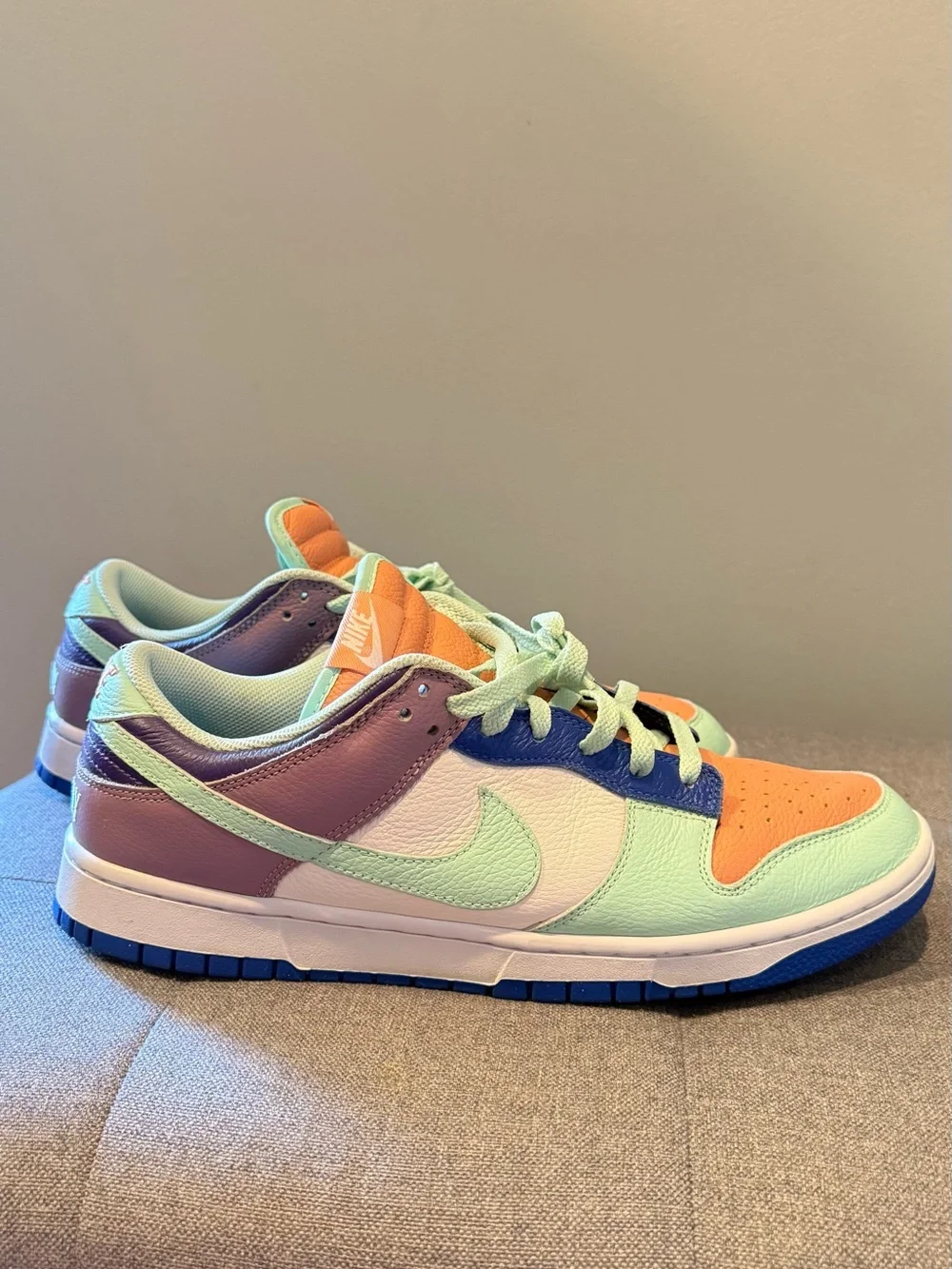 Nike Dunk Low By You Custom Multicolor KINGBILLY Size 13 FN0569-900