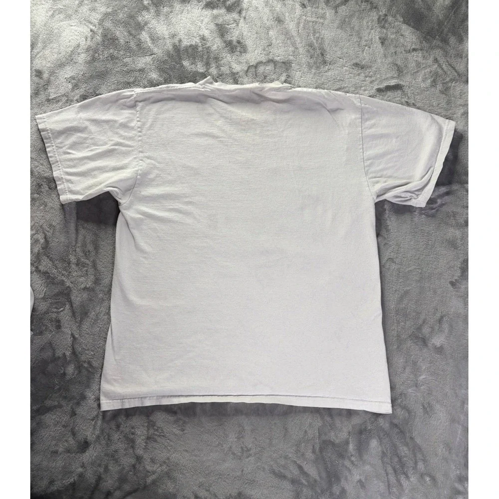 Vintage 90's Nike Court Miami Tennis T shirt Mens M Double Center Swoosh White