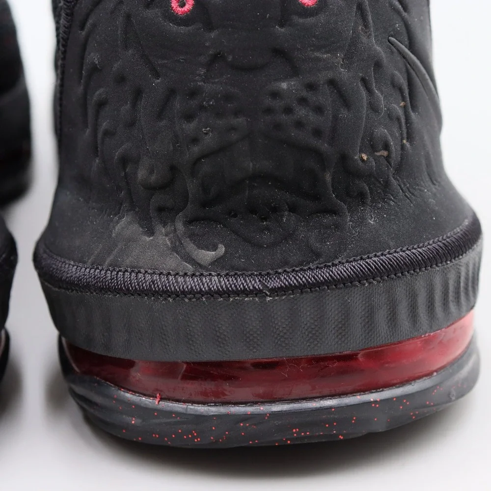 Nike LeBron 16 Fresh Bred Mens Size 12 Black Red Basketball Sneakers AO2588-002