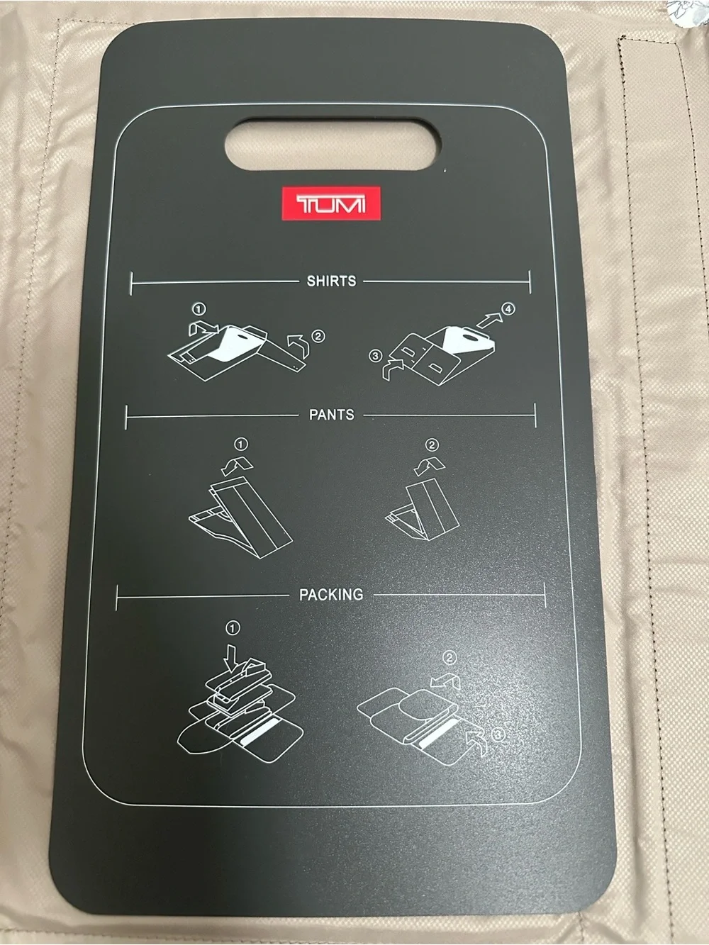 Tumi ideal packing