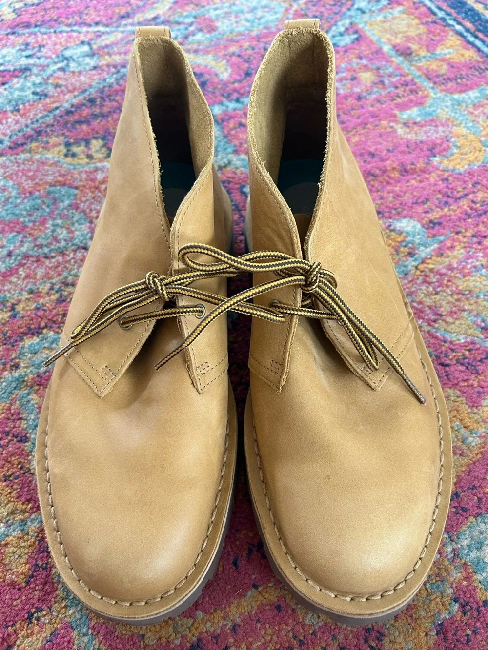 Clarks men’s cognac