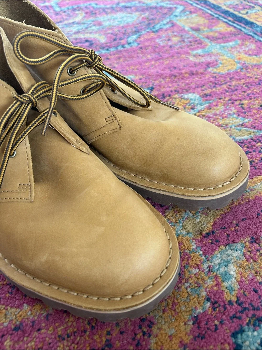 Clarks men’s cognac
