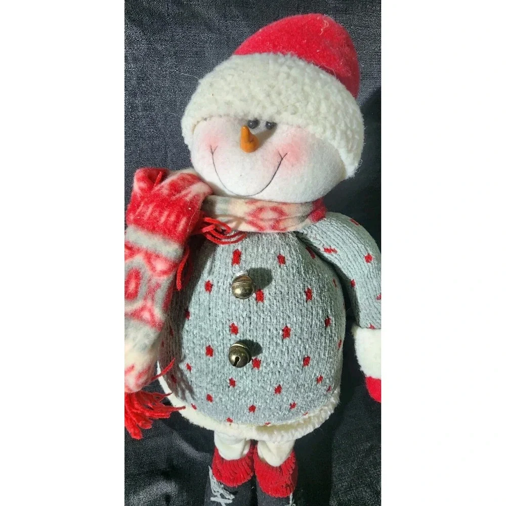 2ft Mr Frosty Stand Up Snowman Christmas Decoration Winter Holiday Free Standing