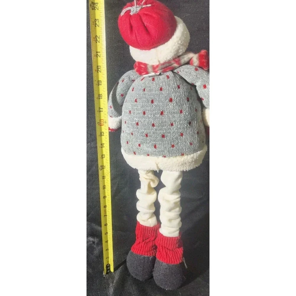 2ft Mr Frosty Stand Up Snowman Christmas Decoration Winter Holiday Free Standing