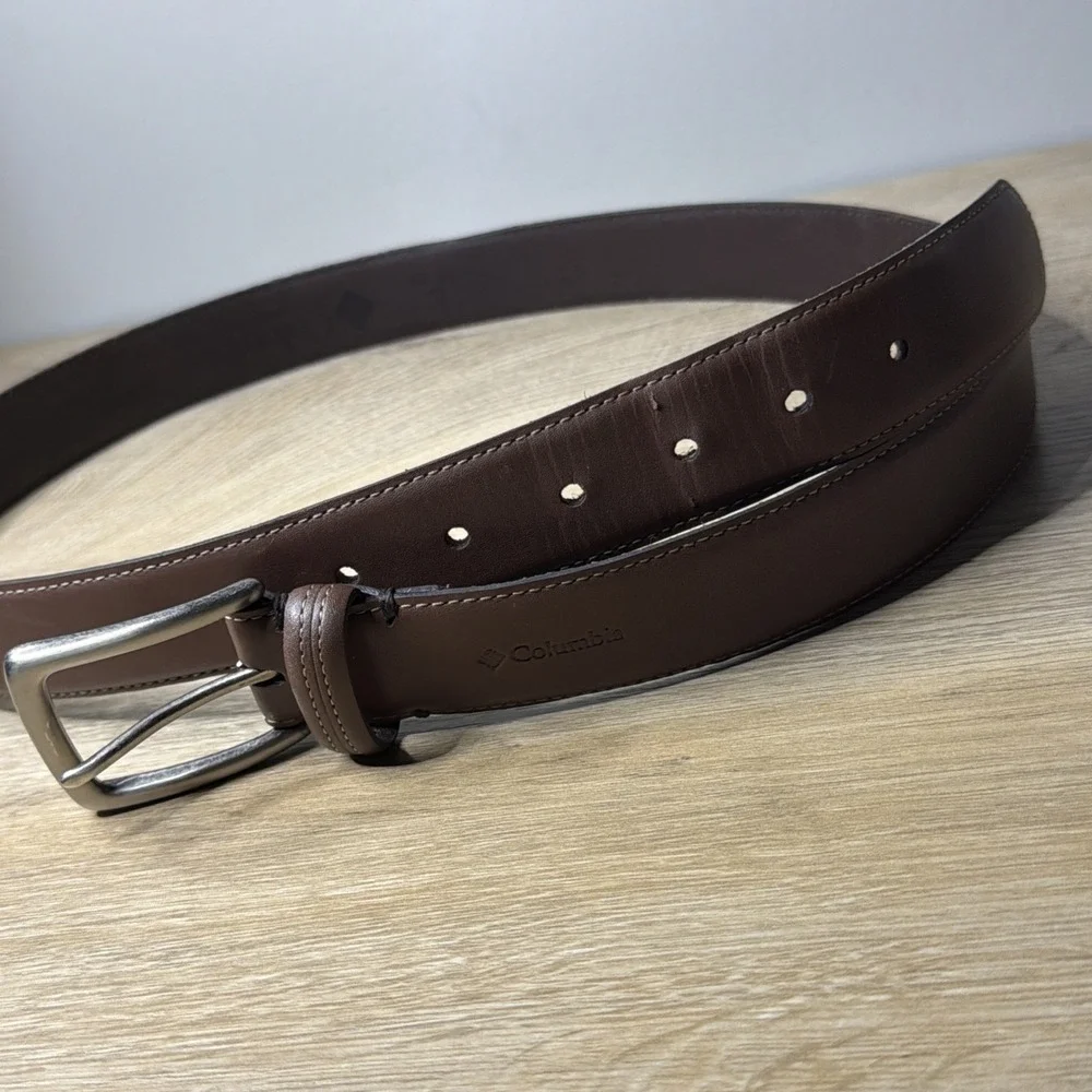 Columbia brown leather