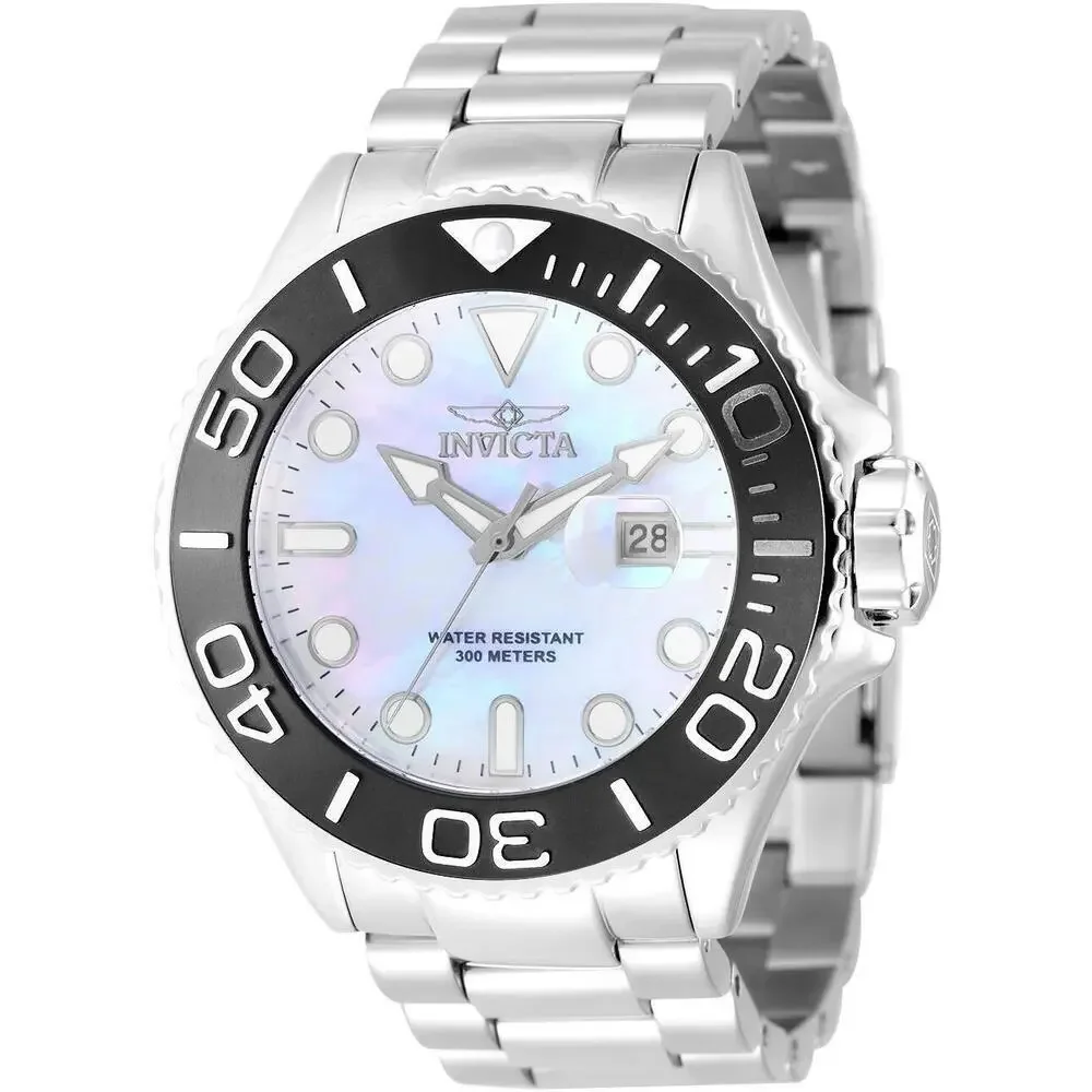 NWT Invicta 49153 Grand Diver | Quartz | White | Men's Watch
